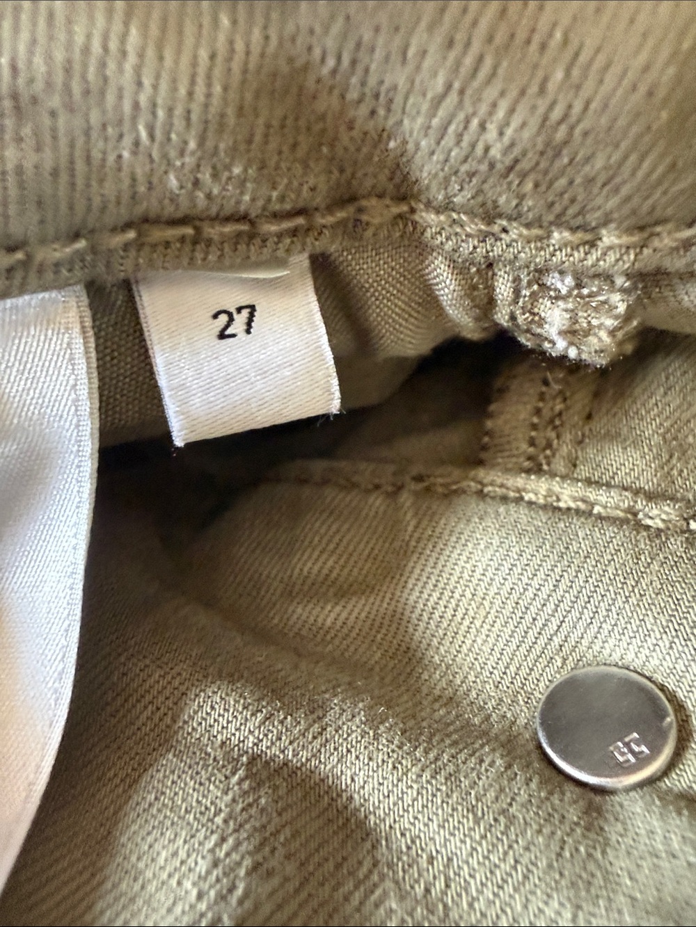 Joe's Jeans The Milla Utility Crop Pants Wide Leg Cargo Cropped, sz 27 - Picture 5 of 7